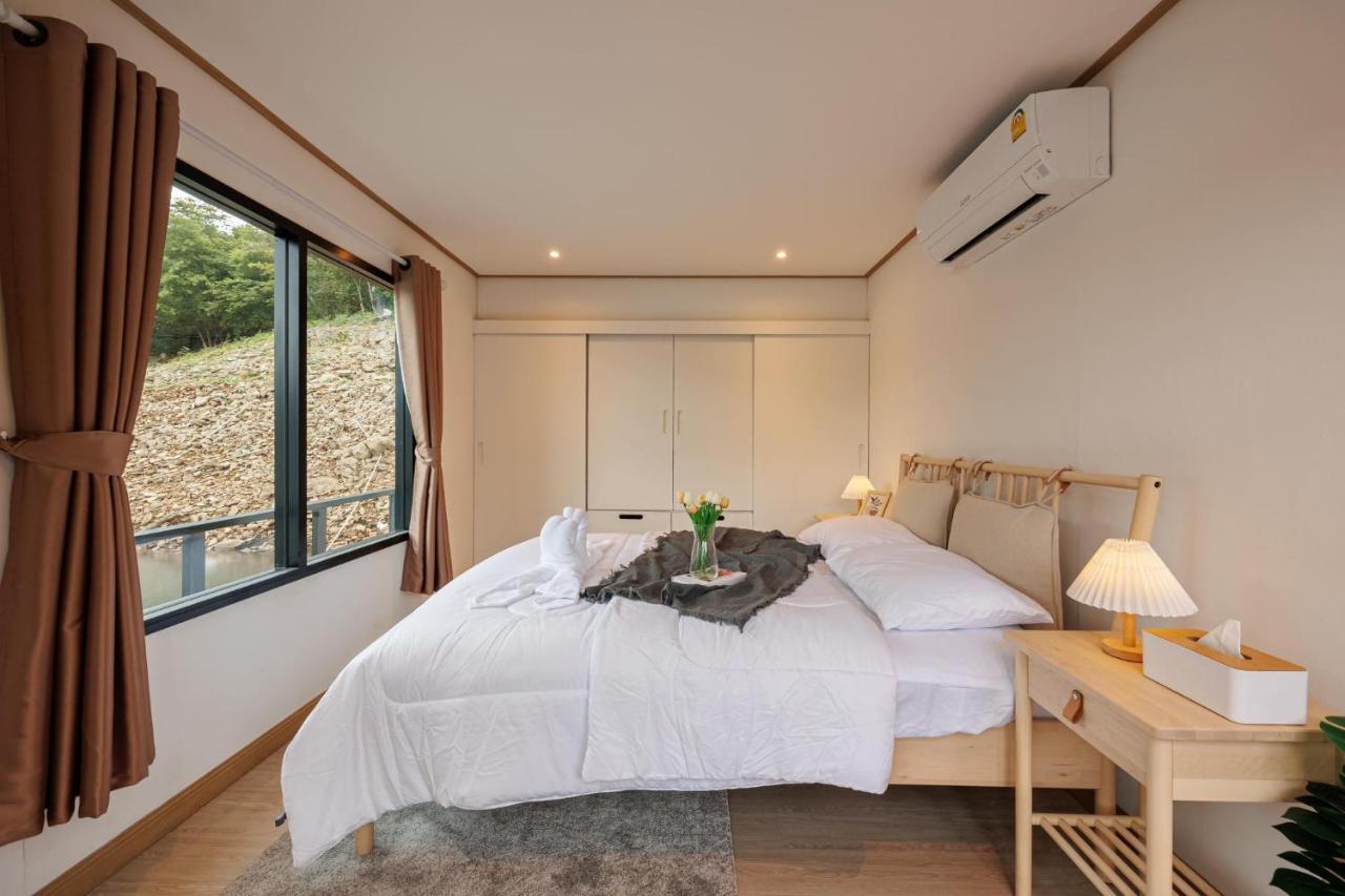 Lakeation Kanchanaburi Ban Wang Khun Knachen Exterior foto